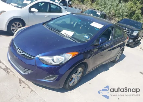 2011 Hyundai Elantra Gls from USA, damaged, VIN 5NPDH4AE6BH045266